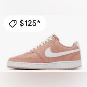 Pink Nike shoes